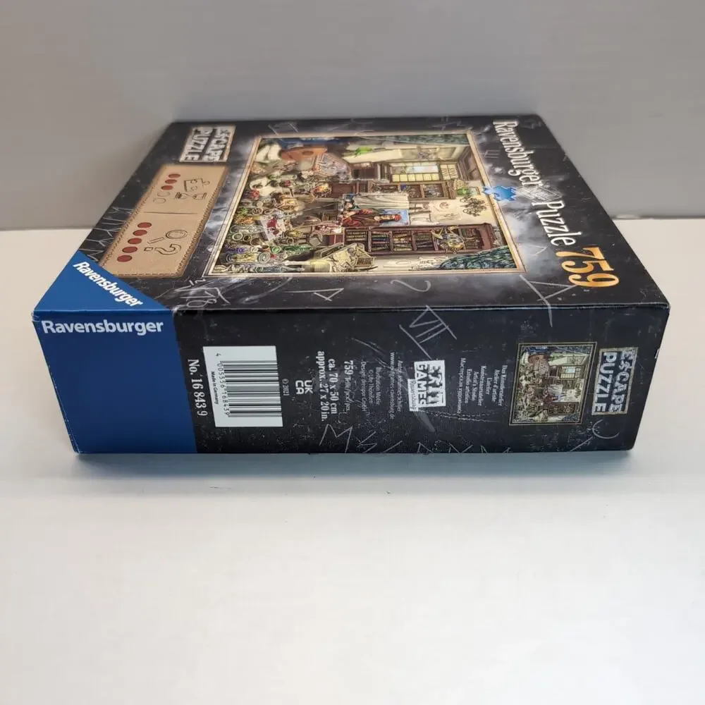 Ravensburger Escape Puzzle 759 Artist Studios Complete Solution Envelope Opened - Picture 9 of 10